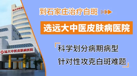 「治白斑排行榜」石家庄白癜风医院